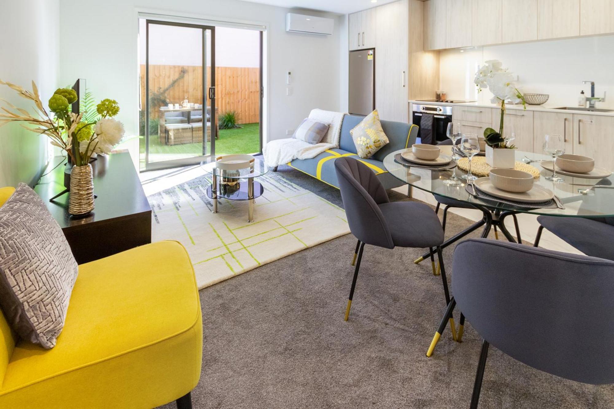 Central Escape On Cashel Street 2 Bed 2 Bath كريستتشيرش المظهر الخارجي الصورة