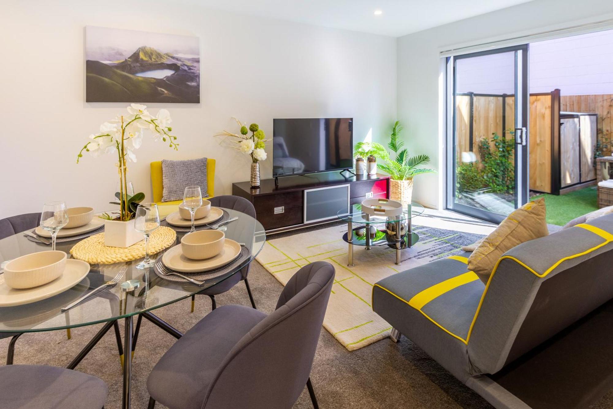 Central Escape On Cashel Street 2 Bed 2 Bath كريستتشيرش المظهر الخارجي الصورة